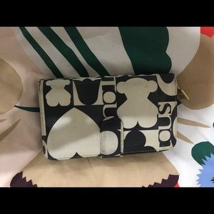 TOUS black & white wallet